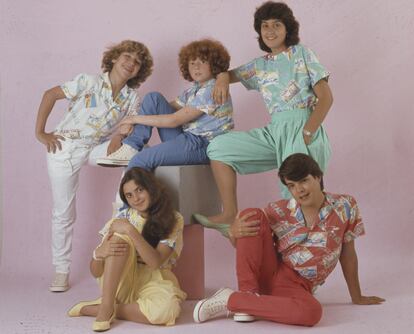 La estética de Parchís era mucho más aniñada que la de sus contemporáneos.