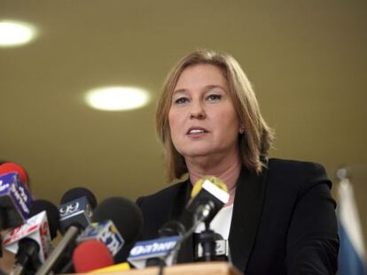 Tzipi Livni anuncia su dimisi&oacute;n como diputada. 