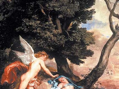 Fragmento de 'Cupido y Psique' (1638-1640), por Van Dyck.