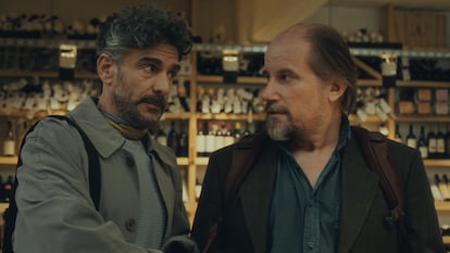 Los protagonistas, Leonardo Sbaraglia y Marcelo Subiotto, en una imagen promocional de la película.