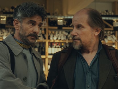 Los protagonistas, Leonardo Sbaraglia y Marcelo Subiotto, en una imagen promocional de la película.