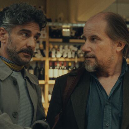 Los protagonistas, Leonardo Sbaraglia y Marcelo Subiotto, en una imagen promocional de la película.