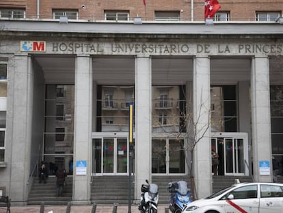 Hospital Universitario de la Princesa, en Madrid.