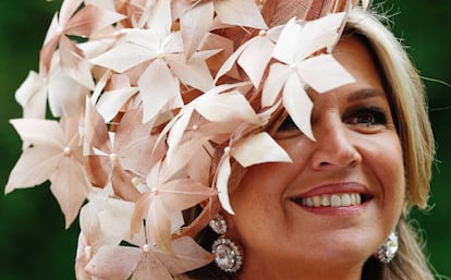 Máxima de Holanda, en Ascot.