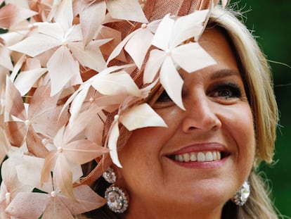 Máxima de Holanda, en Ascot.