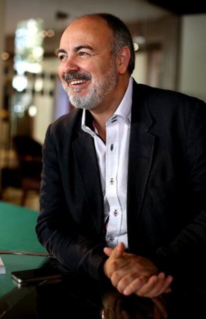 Rafael Maluenda, durante la entrevista.