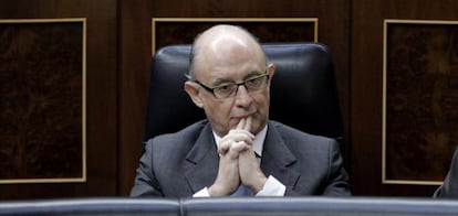 El ex ministro de Hacienda, Cristóbal Montoro, en 2012.