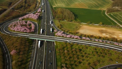 Una autopista de Abertis.