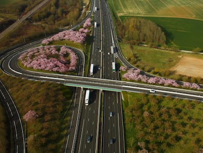 Una autopista de Abertis.