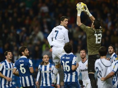 Casilla para un remate de Cristiano Ronaldo.