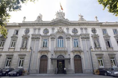 Sede del Tribunal Supremo, en Madrid.