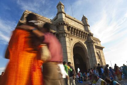 Puerta de India, en el puerto de Bombay.