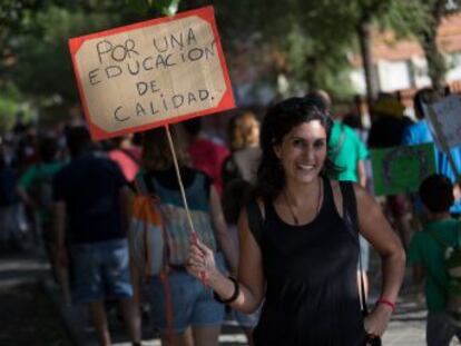 Las escuelas de la Comunidad Madrid sufren para responder a un  boom  de alumnos con menos presupuesto que hace una década