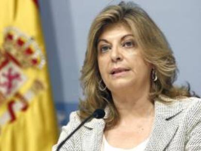 La secretaria de Estado de Empleo, Engracia Hidalgo. EFE/Archivo