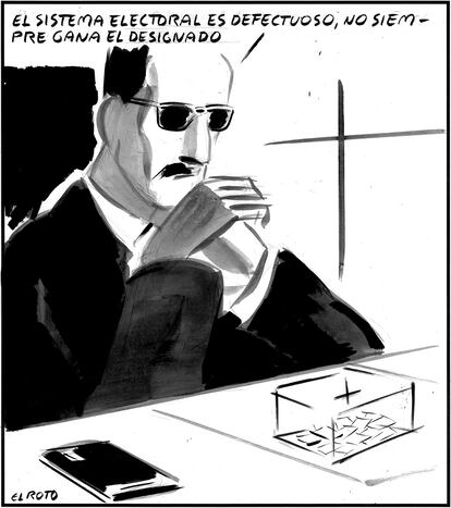 Viñeta de El Roto del 20 de noviembre de 2023