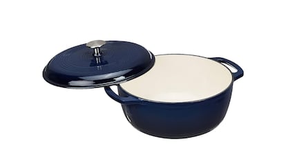 La olla tipo Le Creuset más asequible del mercado, es de hierro fundido