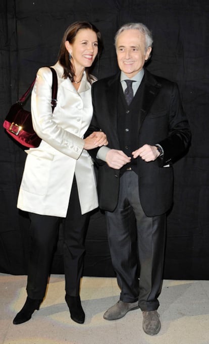 José Carreras y Jutta Maria Jäger, en una gala en Leipzig (Alemania) en diciembre de 2010.