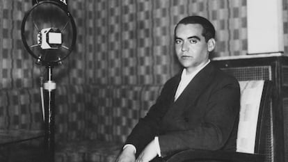 El poeta granadino Federico García Lorca.