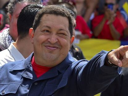 El presidente venezolano, Hugo Chávez.