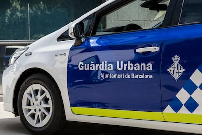 Un coche de la Guardia Urbana de Barcelona.