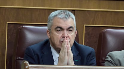 Santos Cerdán, en junio en un pleno del Congreso.