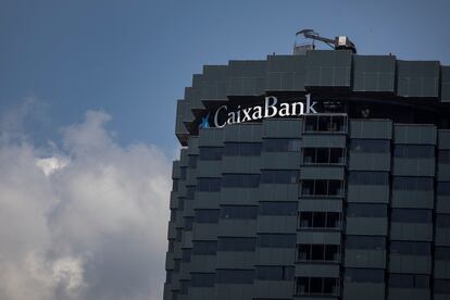 La sede de Caixa Bank en la Avenida Diagonal de Barcelona.