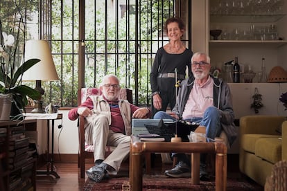 Paul Bromberg Zilberstein, Elisabeth Ungar Bleier y Salomon Kalmanovitz