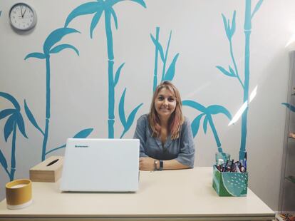 Ana Fabón, en su consulta psicológica.