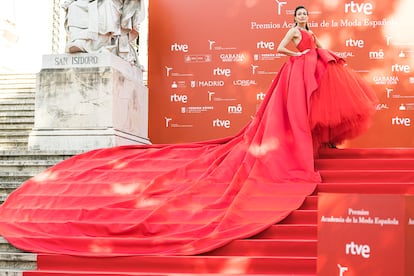 Nieves Álvarez fue la encargada de presentar la ceremonia, celebrada en la Biblioteca Nacional, en Madrid, el 13 de junio de 2024.