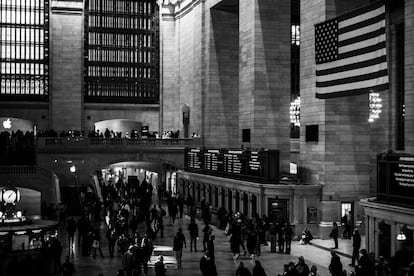 Son las nueve de la mañana de un viernes y la Gran Estación Central de Nueva York es uno de los puntos de mayor tráfico humano de la gran ciudad. 