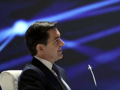 El presidente de BBVA, Carlos Torres.