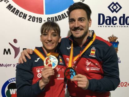 Sandra Sánchez y Damián Quintero, con su quinto oro europeo seguido. 