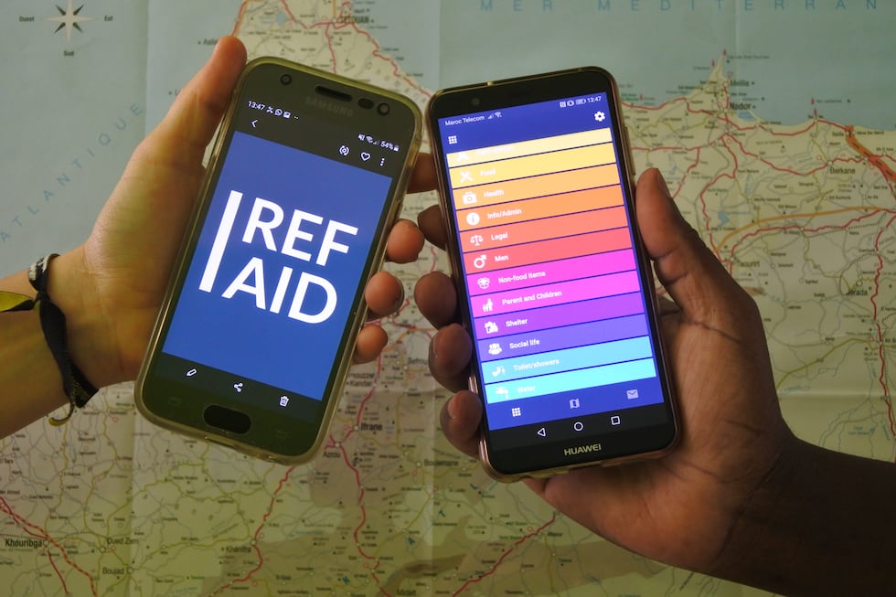 RefAid: Una aplicación global con información vital para los migrantes ...