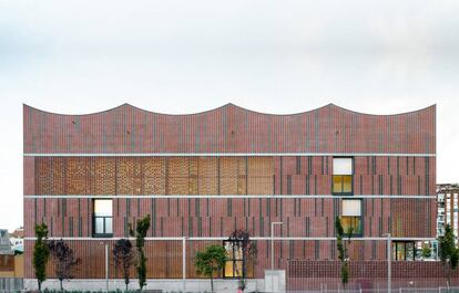 El poliesportiu Camp del Ferro de Sant Andreu, a Barcelona.