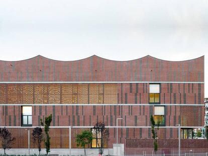 El poliesportiu Camp del Ferro de Sant Andreu, a Barcelona.