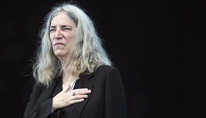 La cantante Patti Smith 