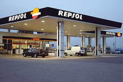 Estación de servicio de Repsol YPF