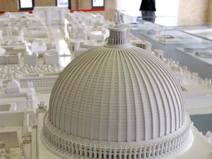 La cúpula diseñada por Speer debía tener 290 metros de altura