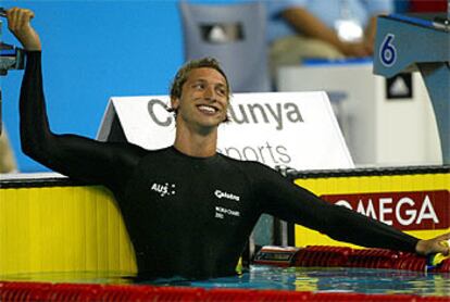 Ian Thorpe venció con un tiempo de 1&#39;45&#39;&#39;14&#39;&#39;&#39;.