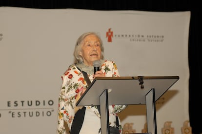 Elvira Ontañón Sánchez-Arbors, en una fotografía cedida por la Fundación Estudio. 