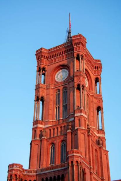 El Ayuntamiento Rojo de Berlín.