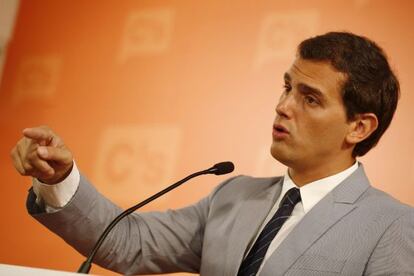 Albert Rivera, en una imagen de archivo.