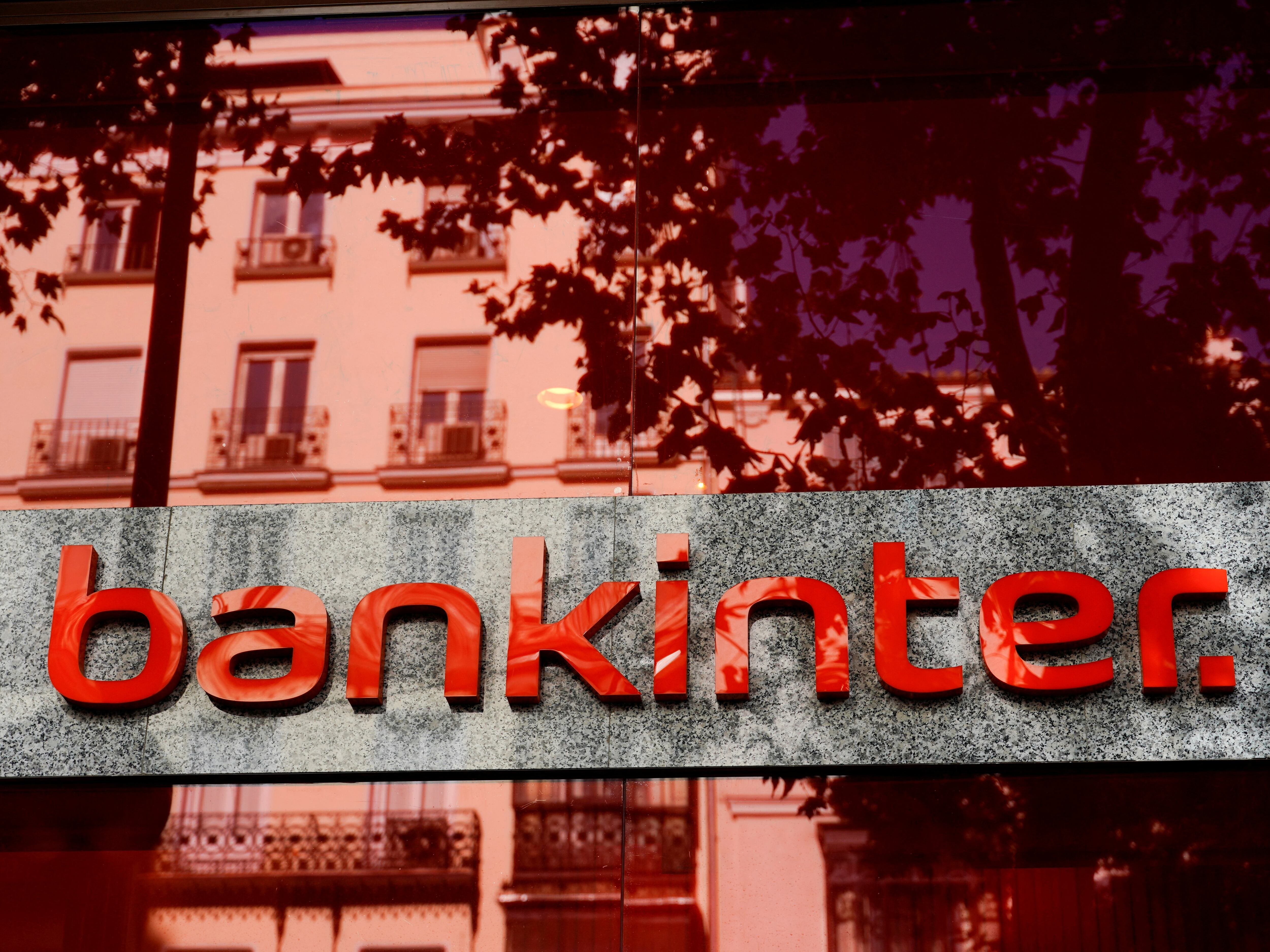 Oficina de Bankinter en Madrid.