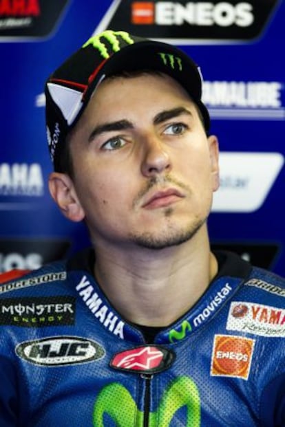 Jorge Lorenzo, el pasado viernes en Assen.