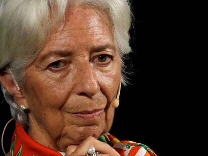 Christine Lagarde, jefa del BCE, en noviembre.