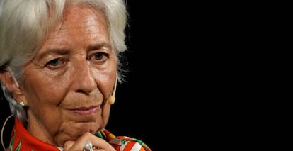 Christine Lagarde, jefa del BCE, en noviembre.