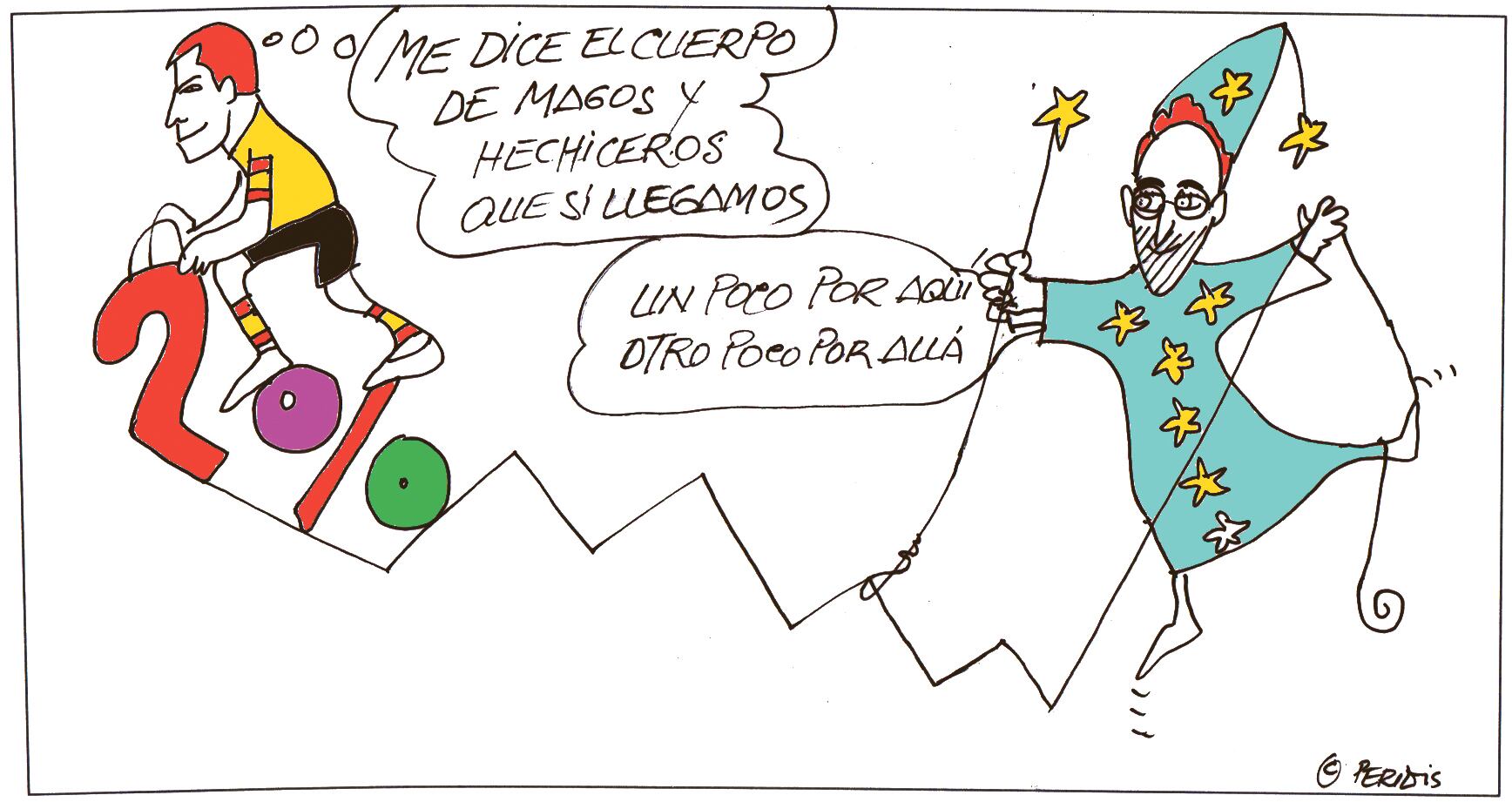 Peridis: 2% para defensa