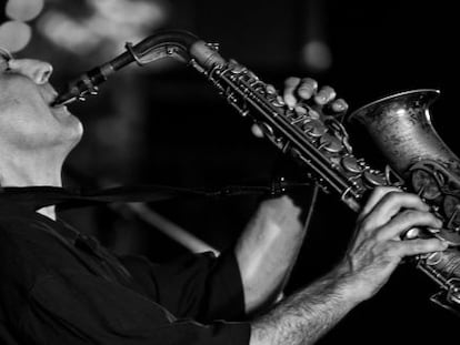 El saxofonista Perico Sambeat.