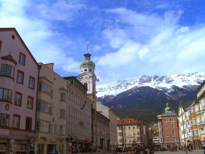 Centro histórico de Innsbruck.