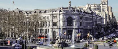 Fachada del Banco de Espa&ntilde;a